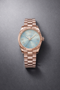 Seiko Mod Datejust (Olive Green – Rose Gold)