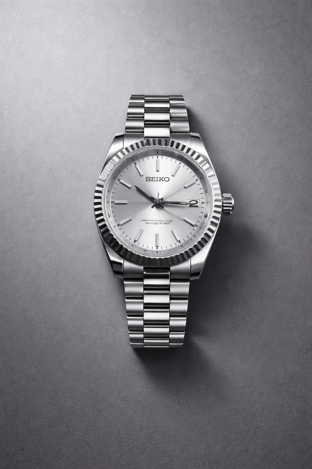 Seiko Mod Silver Dial